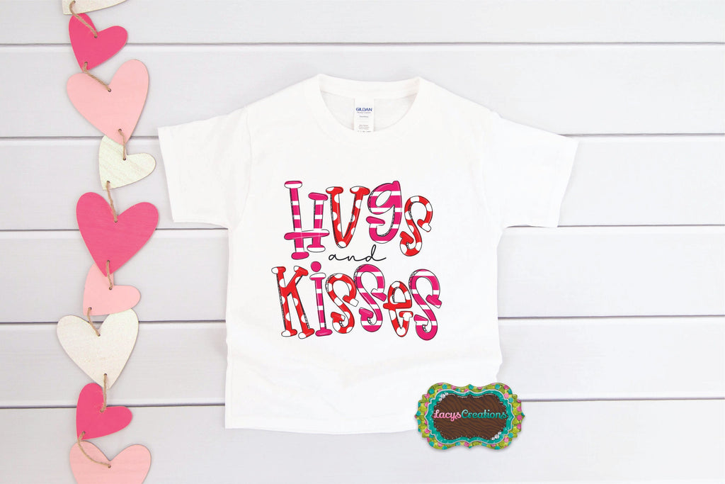 Hugs and Kisses Digtal Print (Toddler & Youth)
