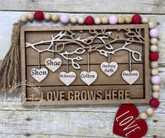 Love Grows Here Sign