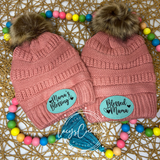 Mama/Daughter Beanie Set