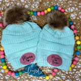 Mama/Daughter Beanie Set