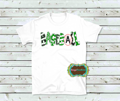 Baseball Font Digital Print (Baby)