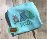 Camping Trio Sketch Embroidery (Infant)